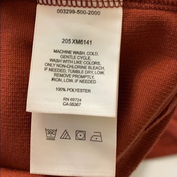 Burnt Red Columbia Turtle Neck Sweater - Picture 6 of 6